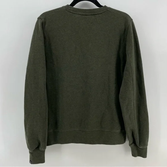 Scotch & Soda Crewneck Sweatshirt Olive “Tell No Tales” Cotton Blend S - Picture 4 of 7